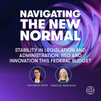Stability in legislation and administration: RD and innovation this Federal Budget