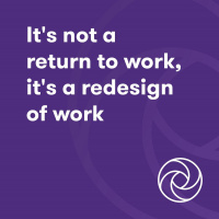 Its Not A Return To Work, Its A Redesign Of Work