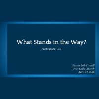 What Stands in the Way - Audio