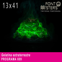 Gelatina extraterrestre (T13- Programa 609)