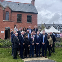 A Hive Of Activity At The Inis Cealtra Vistor Experience Official Opening