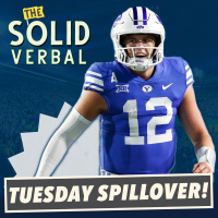 Tuesday Spillover: BYU survives Utah  Greater-Than-or-Less-Than - College Football