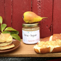 Birnenkonfitüre mit Ingwer