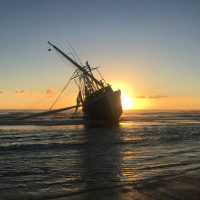 77-foot shrimp boat runs aground in Ormond Beach