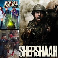 123 Shershah, Bhoot Police  Spiderman OH MY!