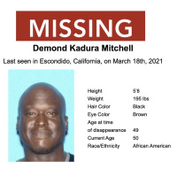 316 // Missing Report - Demond Mitchell  more