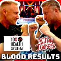 Ep. 206 At The UFC Apex - Gary Brecka Gives Jon and Adam Their Blood Results ‼️ Action Junkeez Podcast