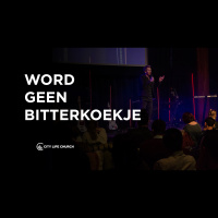 Word geen bitterkoekje