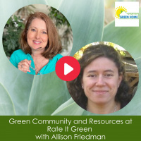 Green Community and Resources at Rate It Green with Allison Friedman