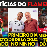 PRIMEIRO DIA DE DE LA CRUZ | DAVID LUIZ RENOVA CONTRATO | FLAMENGO NO TOP - 15 DO MUNDO | CRISTIANE