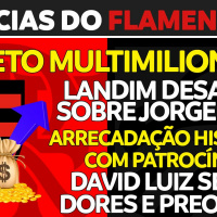 FLAMENGO TEM PROJETO MILIONÁRIO | LANDIM CUTUCA JORGE JESUS | FATURAMENTO COM PATROCÍNIOS