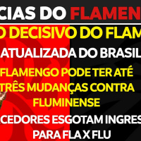 TREINO DECISIVO DO FLAMENGO | TABELA DO BRASILEIRÃO ATUALIZADA | TRÊS MUDANÇAS PARA JOGO CONTRA FLU