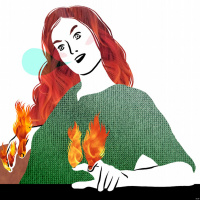 Unter den Fingernägeln brennen