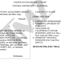 Mars Argo is suing Titanic Sinclair and Poppy.