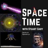 Unprecedented Gamma-Ray Burst  Co-orbiting Exoplanets: SpaceTime S26E90