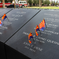 Finishing the AZ Fallen Firefighters Memorial with Rick DeGraw