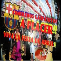 FCBUTelevisión El #FCBarcelona a comer gazpacho en la Feria de Abril