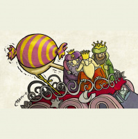 Unidad de vigilancia | Los Reyes Magos lanzarán a los niños caramelos de 2.200 kilos