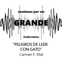 Peligros de leer con gato - Carmen F. Mat.