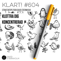 Klottra dig koncentrerad