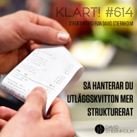 Så hanterar du utläggskvitton mer strukturerat