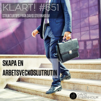 Skapa en arbetsveckoslutrutin