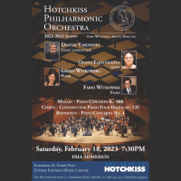 Marshall Miles interviews-Fabio Witkowski: Hotchkiss Philharmonic Kicks Off Winter Season Feb. 18