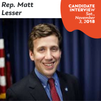 Interview with Middletown State Representative and CT Senate Candidate, Matt Lesser