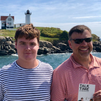 Matt Rosenberg, Keeper of Nubble Light, York, Maine