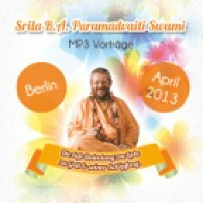 Srila B.a. Paramadvaiti April 2013