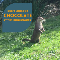 Dont look for chocolate at the ironmongers