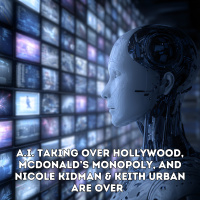 A.I. Taking Over Hollywood, McDonald’s Monopoly, and Nicole Kidman  Keith Urban Split