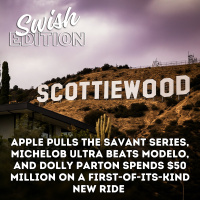 Apple Pulls The Savant, Michelob Ultra Beats Modelo, and Dolly Spends $50MM on a New Ride
