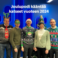Joulupodi kääntää katseet vuoteen 2024