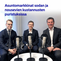 Asuntomarkkinat sodan ja nousevien kustannusten puristuksissa