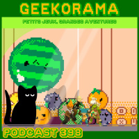 Épisode 398 GeekOrama - Divineko Magic Cat  Suika Game Pico 8 | IC : Ankama