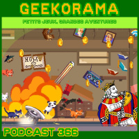 Épisode 366 GeekOrama - Crashy cats  Shatter / IC : Carte à jouer