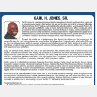 Karl Jones, Author, Speaker, Daddypreneur Shares His Struggle To Triumph!