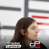 Tatiana Calderon en Barcelona con la GP3