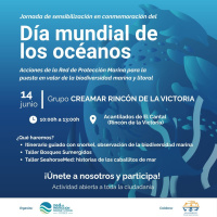 Día Mundial de los Océanos con una jornada de sensibilización y talleres en los Acantilados de El Cantal