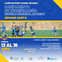 La Escuela Municipal de Rugby pone en marcha su primer Campamento de Tecnificación