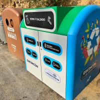 Puntos Limpios Móviles para la recogida selectiva de residuos de origen doméstico