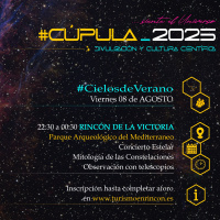 Rincón de la Victoria vuelve a mirar al cielo con una noche astronómica guiada con ciencia, historia y mitología