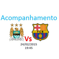 Liga dos Campeões - City vs Barcelona