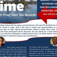 Mary Cofield - Tax Time - Audit Proof Your Records