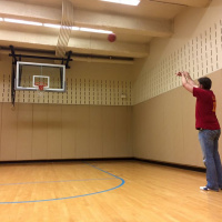 Who won the epic HORSE game Mike Wilson or Senate candidate Eric Holcomb?