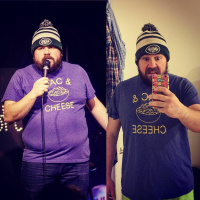 Comedian Chris Calogero shares his weight loss journey