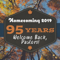 Welcome Back, Pastors - Homecoming 2019