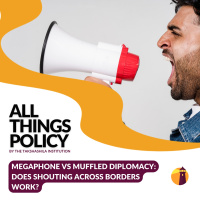 Megaphone vs Muffled Diplomacy: Does shouting across borders work?