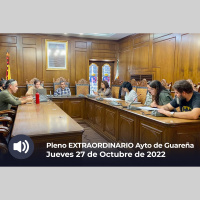 27.10.2022 - Pleno Extraordinario